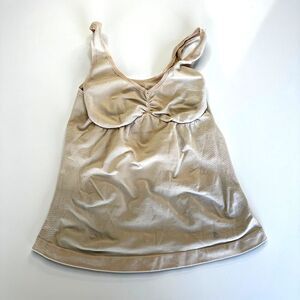 Barely There Nude Tank Top Shape Wear- M